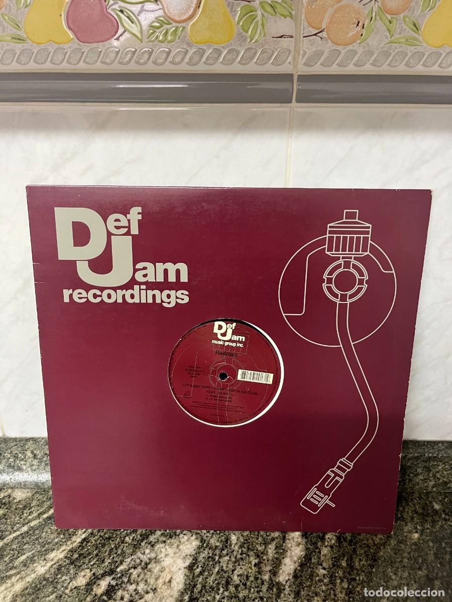 Discos de vinilo: Redman Feat. DJ Kool Let's Get Dirty (I Can't Get In Da Club)