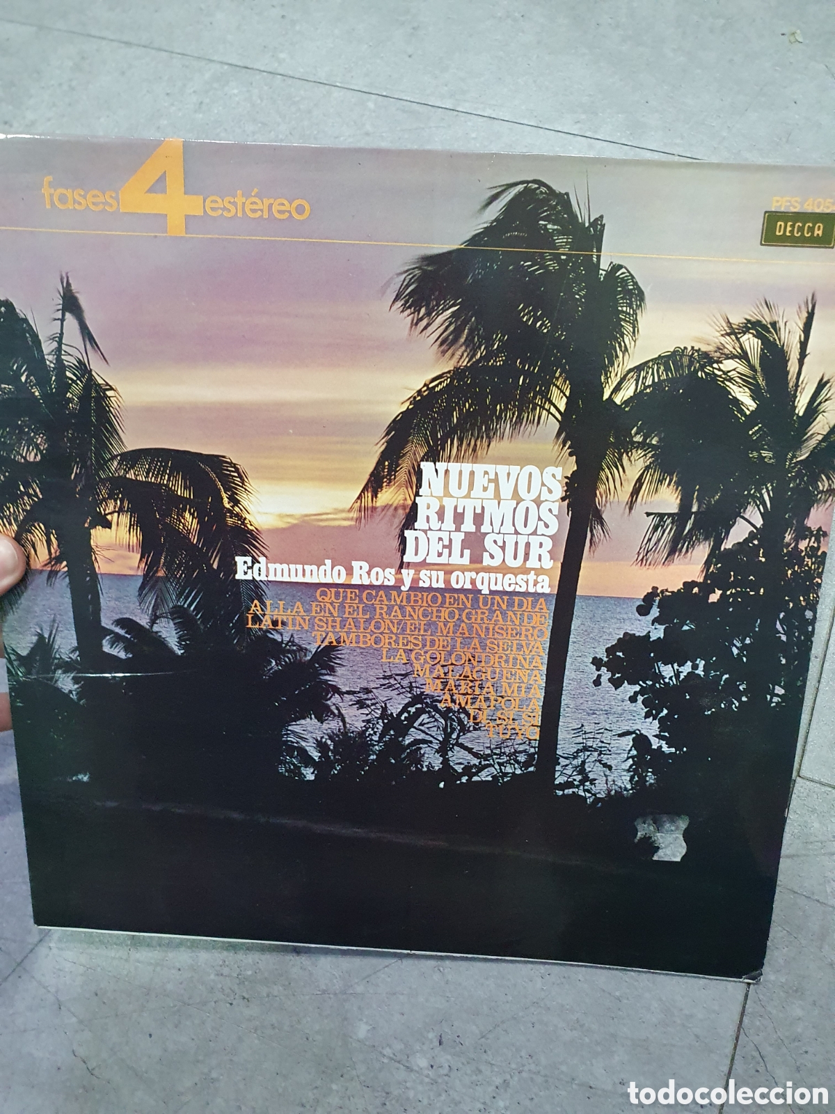 Vinyl records: LP. Nuevos ritmos del sur. Edmundo Ros.