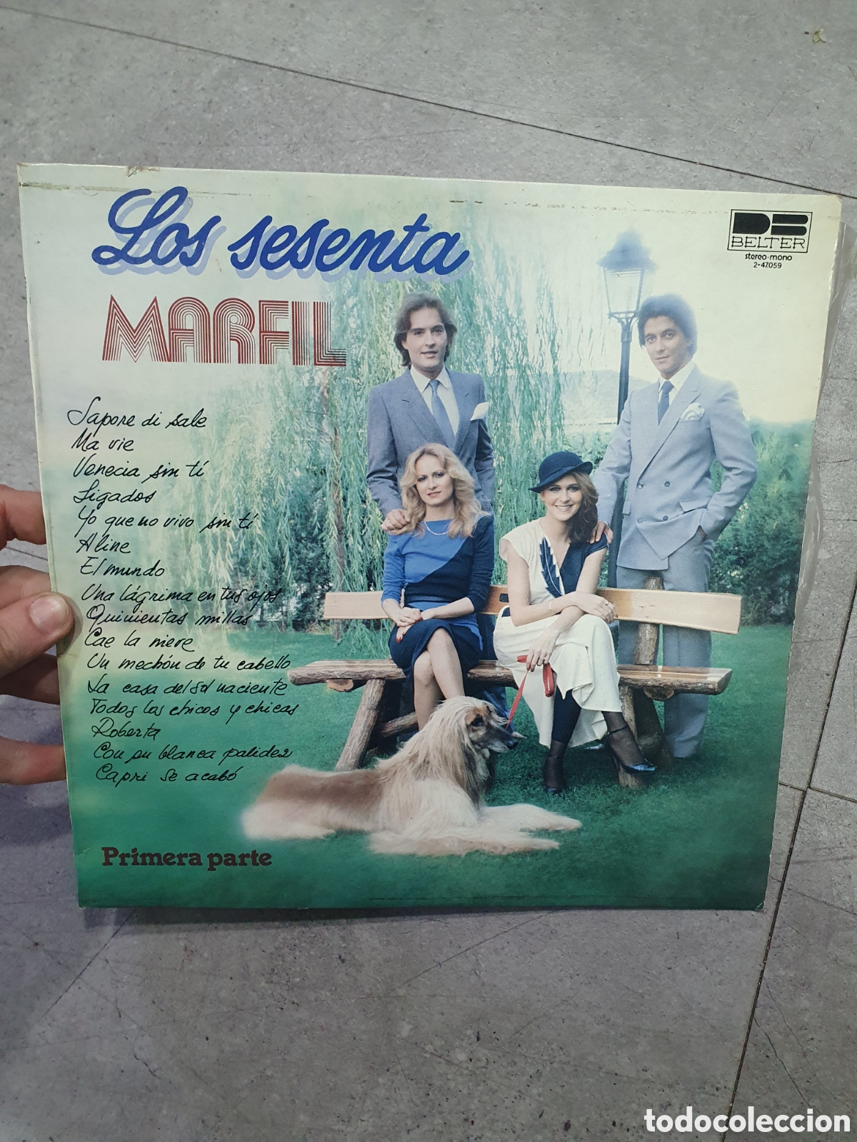 Discos de vinil: LP. Los sesenta. Marfil.