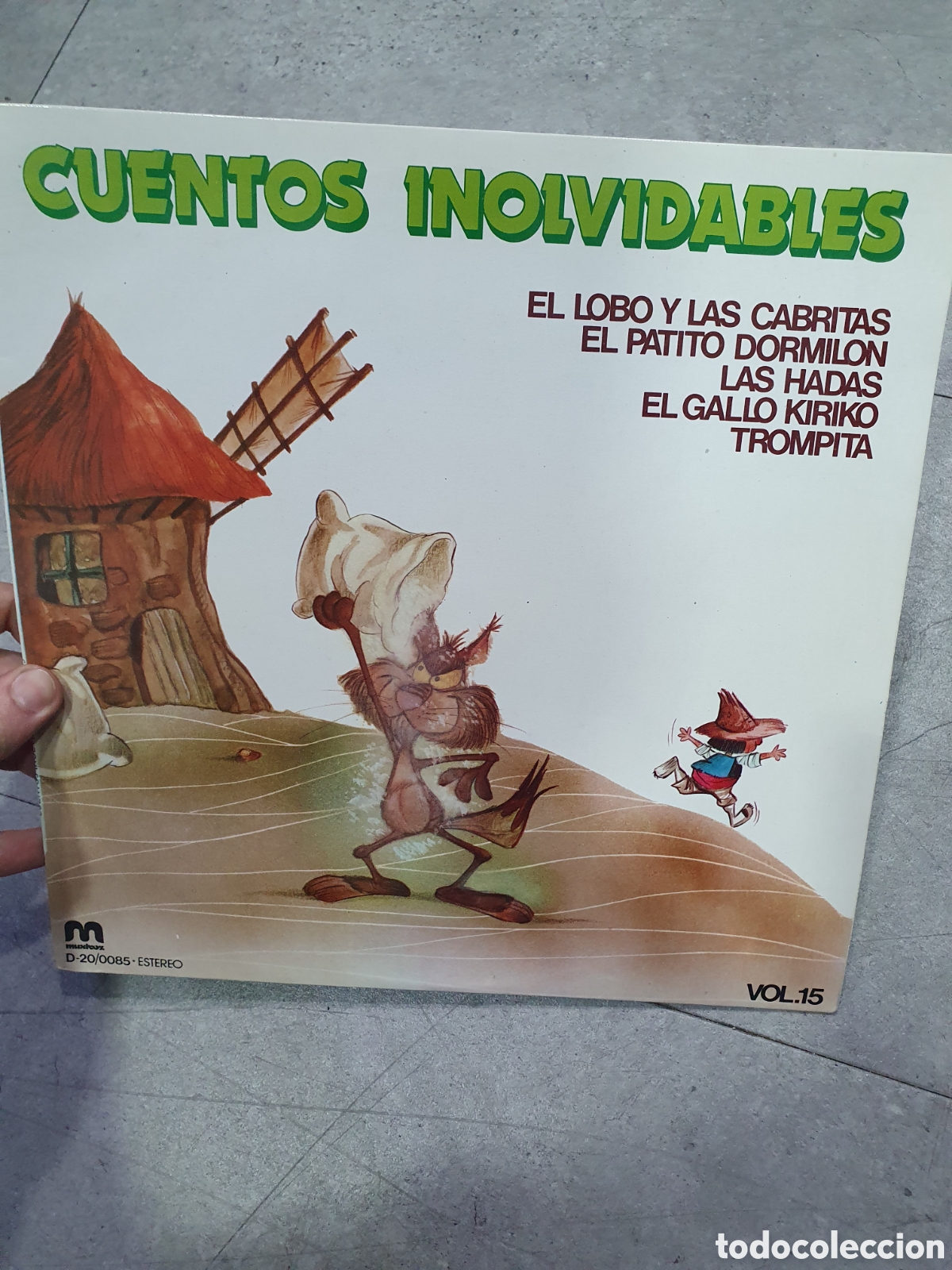 Vinyl records: LP. Cuentos inolvidables.