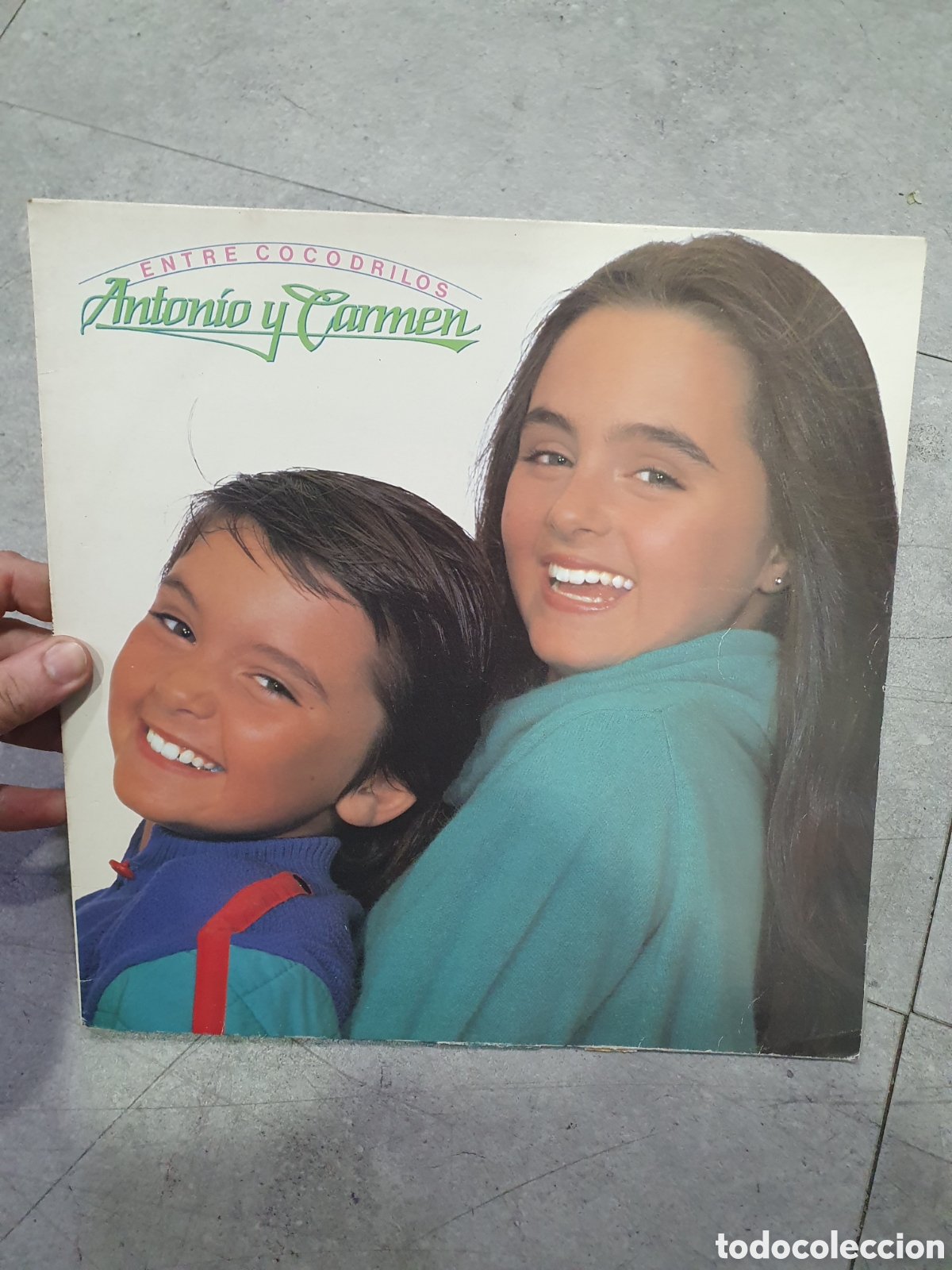 Vinyl-Schallplatten: LP. Antonio y Carmen. Entre cocodrilos.