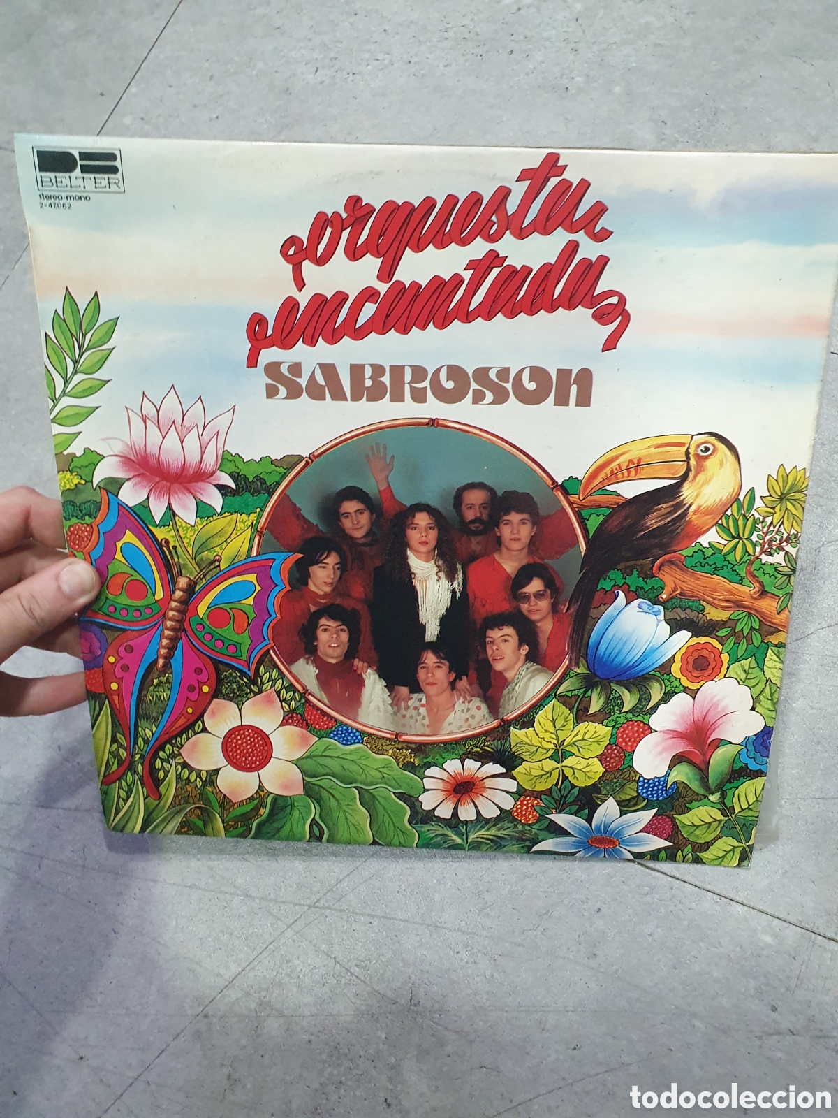 Discos de vinilo: LP. Orquesta encantada. Sabroson. - Foto 1