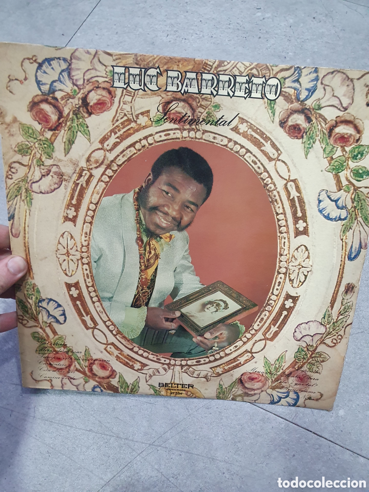 Disques de vinyle: LP. Luc Barreto. Sentimental.