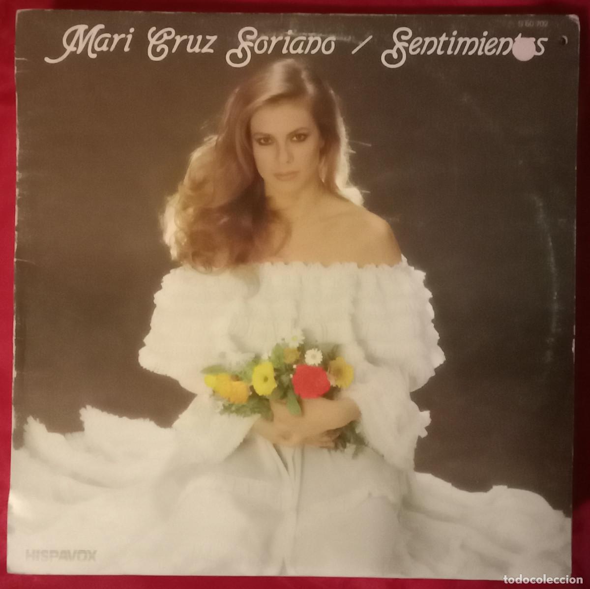 Discos de vinilo: Mari Cruz Soriano - Sentimientos - Edit. HispaVox. S.A. 1982
