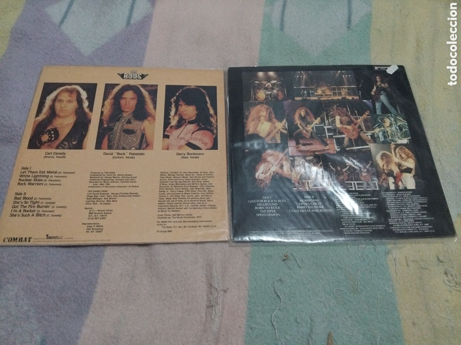Discos de vinilo: Lote de (2 vinilos) The Rods - Foto 2