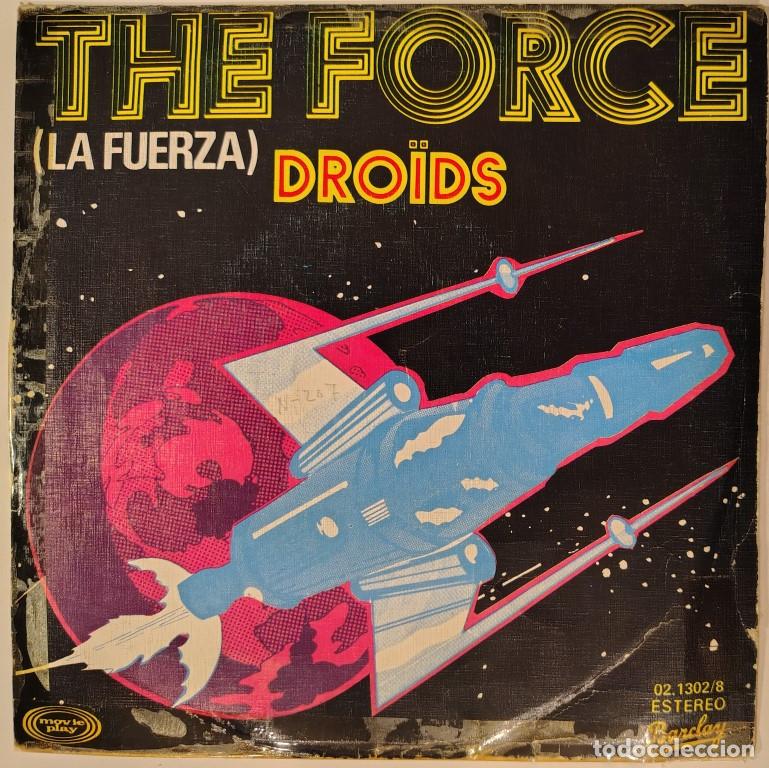 Vinyl records: The Dro&iuml;ds. The force (la fuerza) (part 1 y 2). Barclay, Spain 1977 single