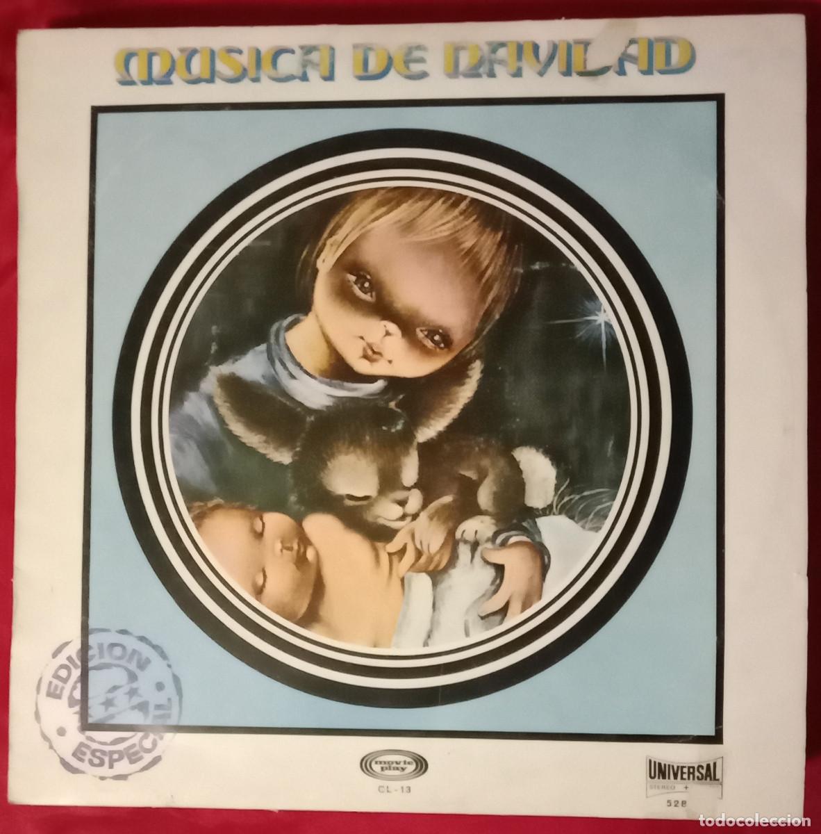 Discos de vinilo: M&uacute;sica de Navidad - Noche Santa / Navidades Blancas / Jingle Bells... - Edit. MoviePlay. 1971