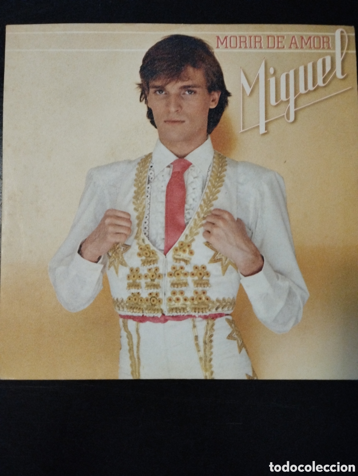 Discos de vinilo: Miguel Bos&eacute; &ndash; Morir De Amor. 1980. Vinilo, 7&rdquo;, 45 RPM, Single, Stereo. CBS &ndash; CBS 8382