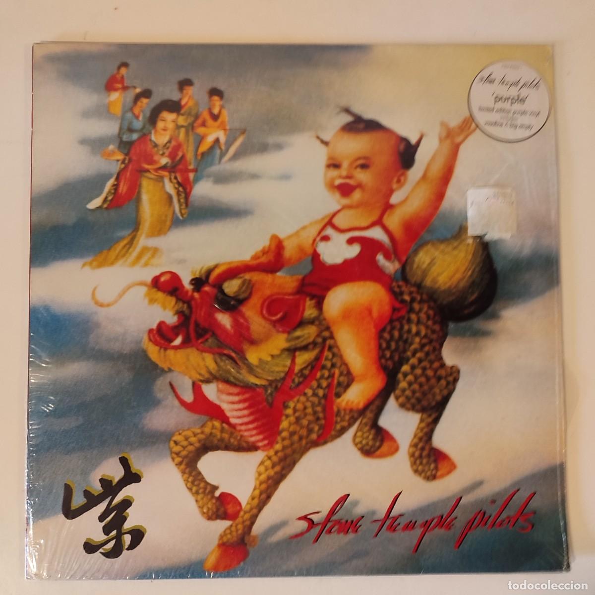 Discos de vinilo: Stone Temple Pilots - Purple - Edici&oacute;n Original Vinilo Purpura 1994 Sellado!!!