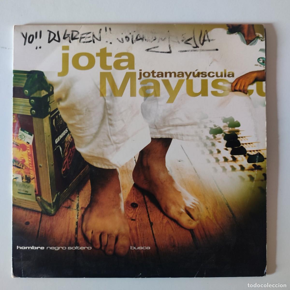 Disques de vinyle: Jotamay&uacute;scula - Hombre Negro Soltero Busca - Edici&oacute;n Original 2000