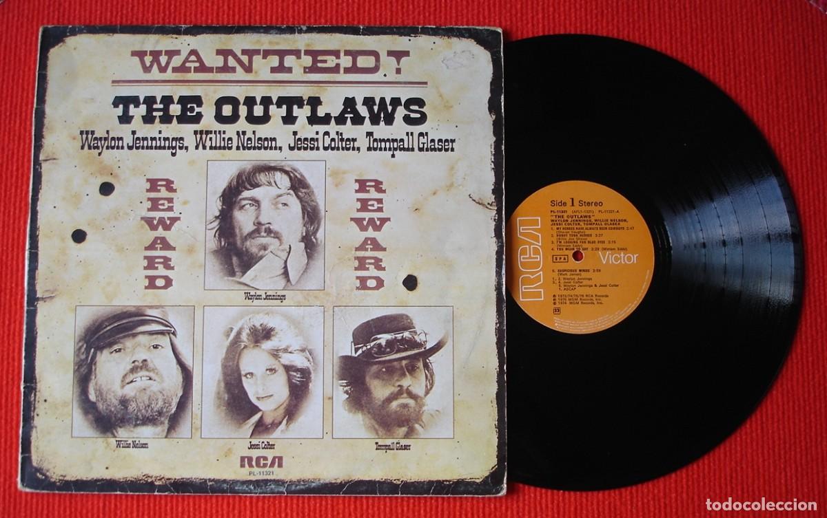 Discos de vinilo: The Outlaws. Wanted. LP Vinilo.