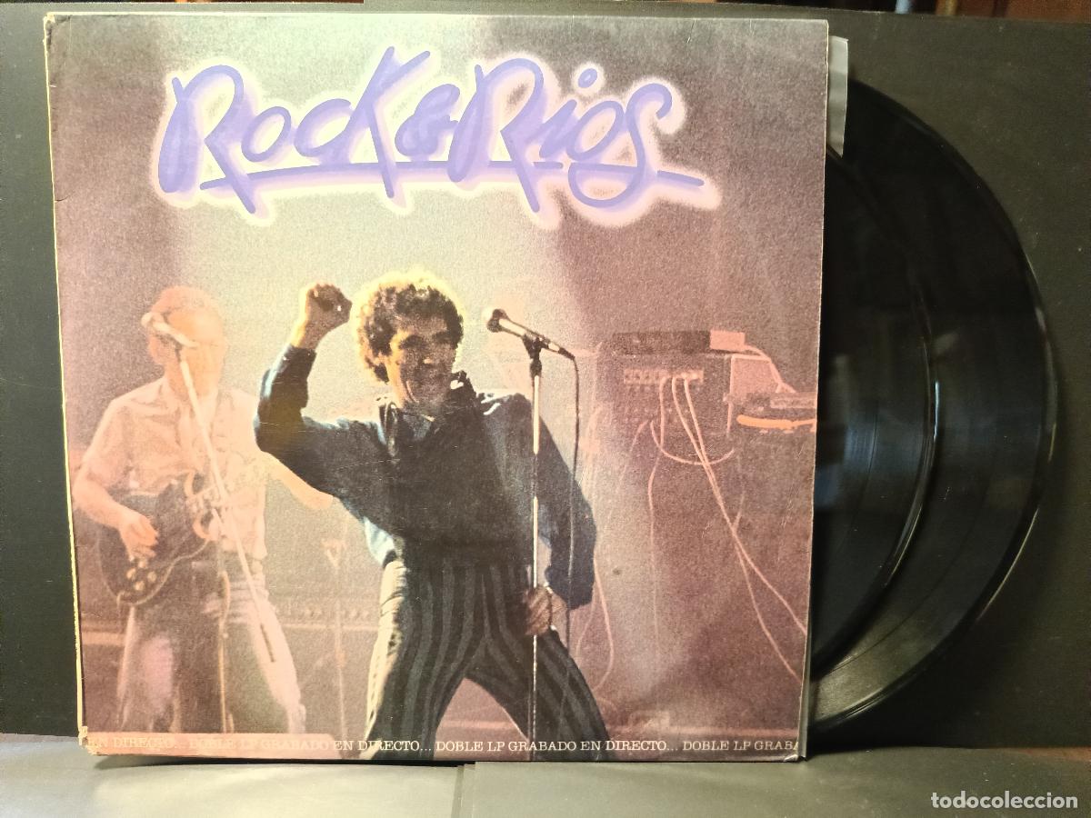 Discos de vinilo: MIGUEL RIOS ROCK & RIOS 2 LP ESPA&Ntilde;A 1982 PDELUXE