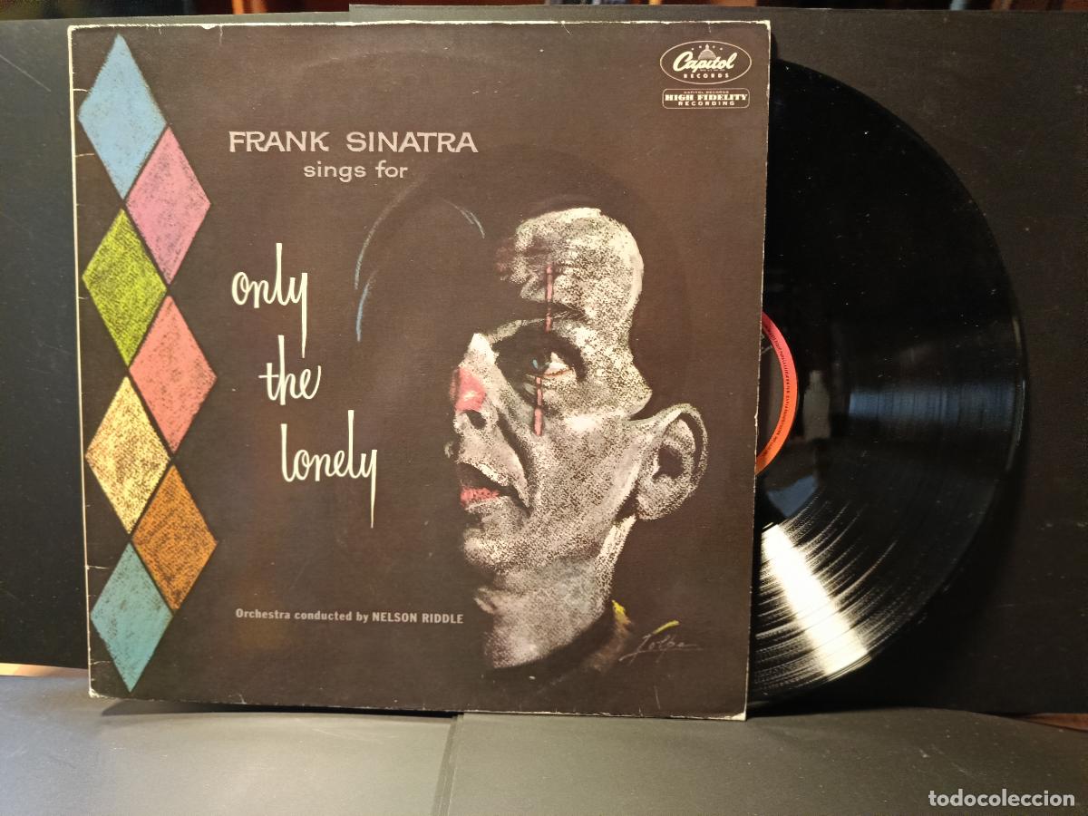 Discos de vinilo: FRANK SINATRA ONLY THE LONELY LP ESPA&Ntilde;A 1985 PDELUXE
