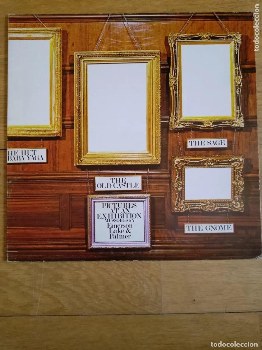 Discos de vinilo: EMERSON, LAKE AND PALMER - PICTURES AT AN EXHIBITION (LP) 1978