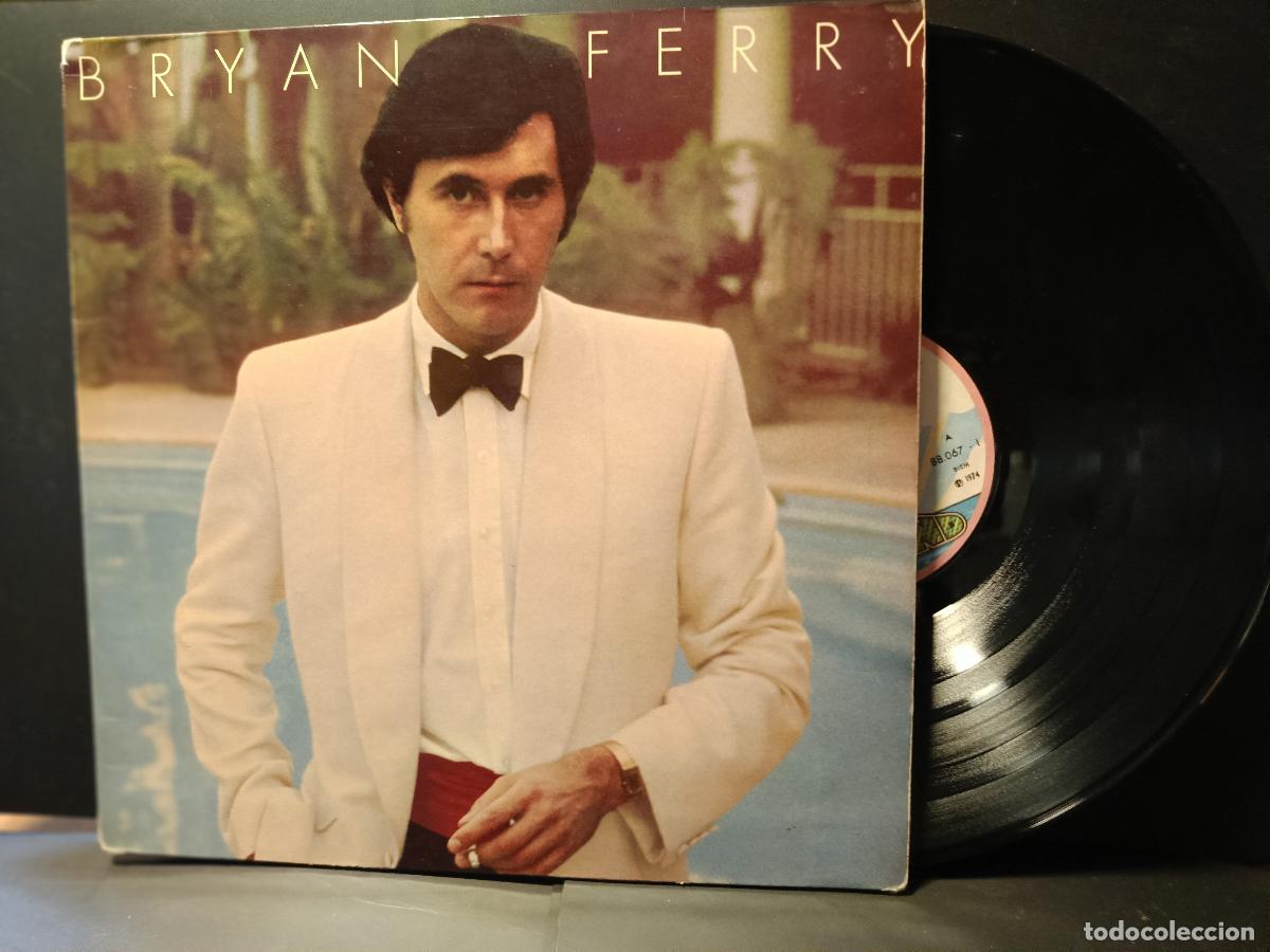 Discos de vinilo: BRIAN FERRY - ROXY MUSIC - ANOTHER TIME, ANOTHER PLACE LP ESPA&Ntilde;A 1974 PDELUXE