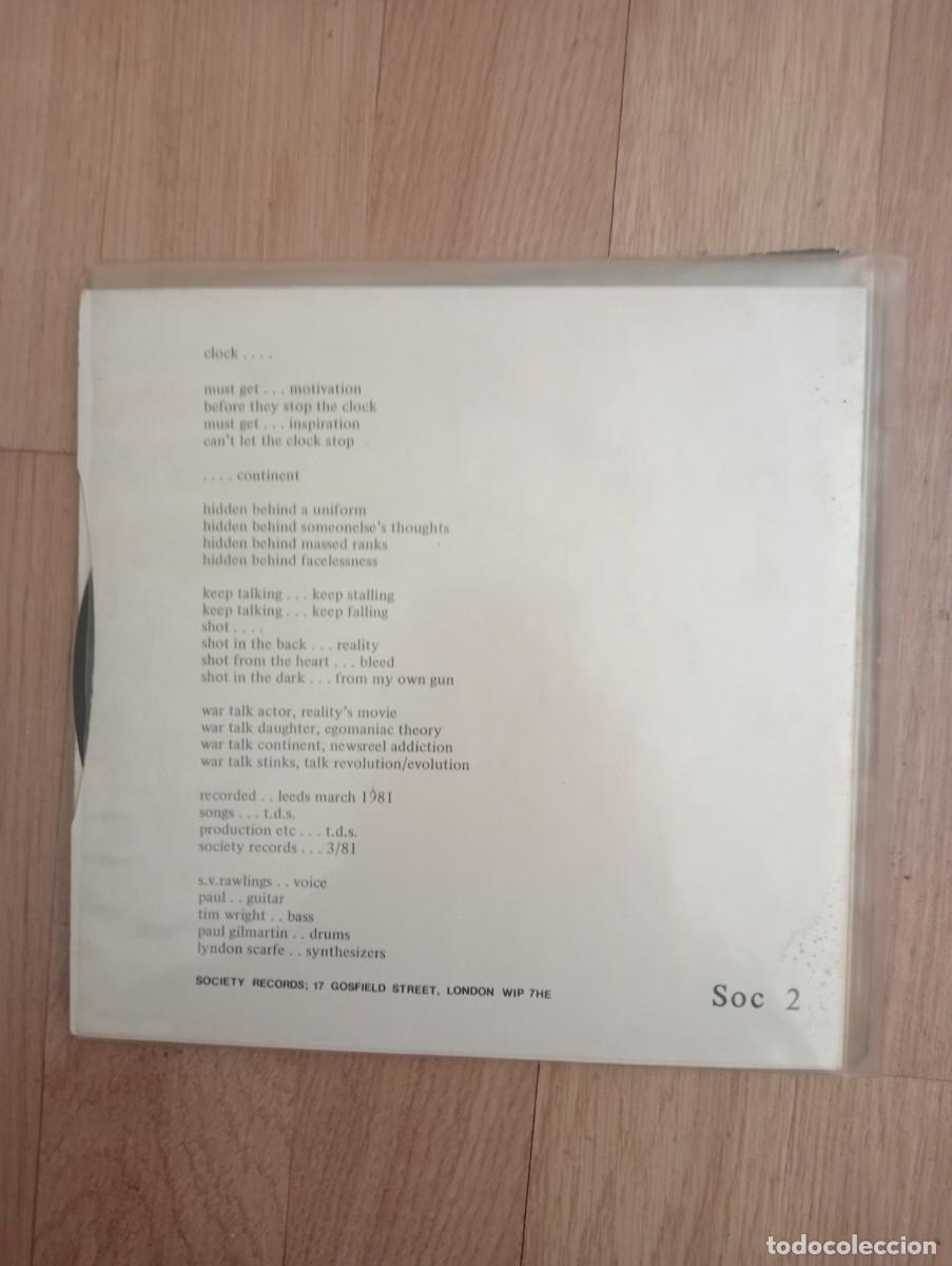 Discos de vinilo: The Danse Society - Clock (7&rdquo;, Single, RE) 1983 - Foto 2