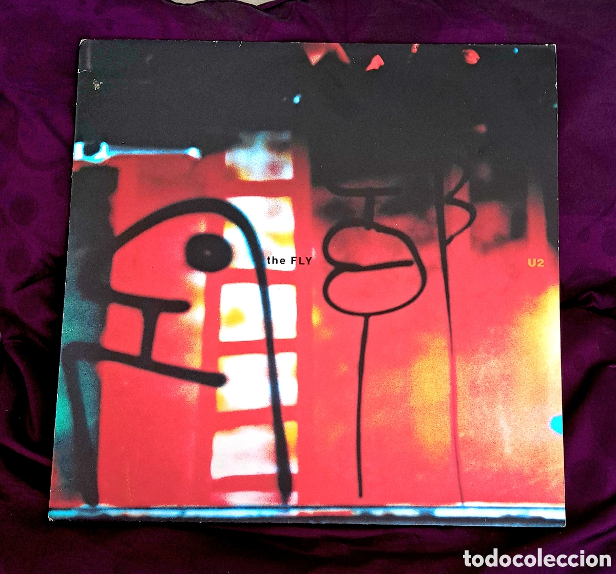 Discos de vinilo: U2 The Fly...............