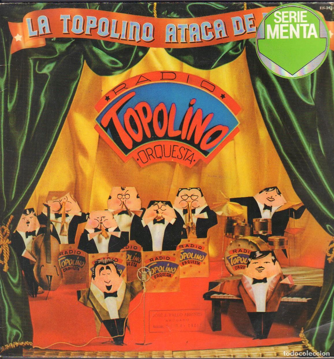 Vinyl-Schallplatten: RADIO TOPOLINO ORQUESTA - LA TOPOLINO ATACA DE NUEVO / LP CFE 1982 RF-26105