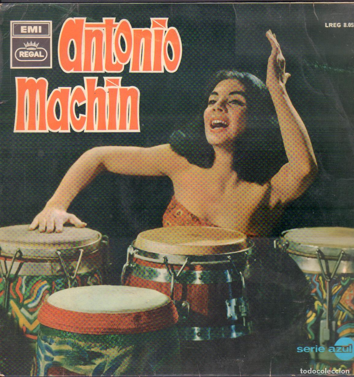 Discos de vinilo: ANTONIO MACHIN - ANGELITOS NEGROS, DOS GARDENIAS, MADRECITA.../ LP EMI 1968 RF-26106