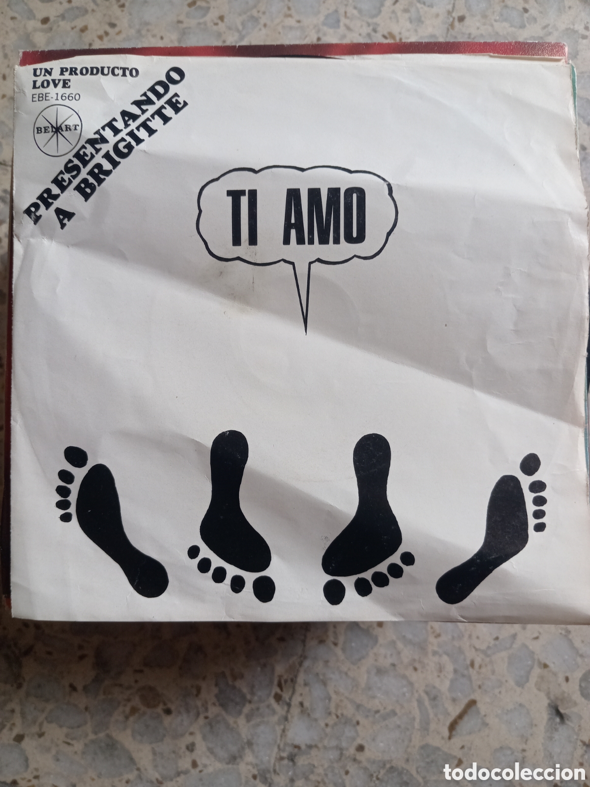 Discos de vinilo: EP BRIGITTE TE AMO YO TAMPOCO 1969 MEXICO