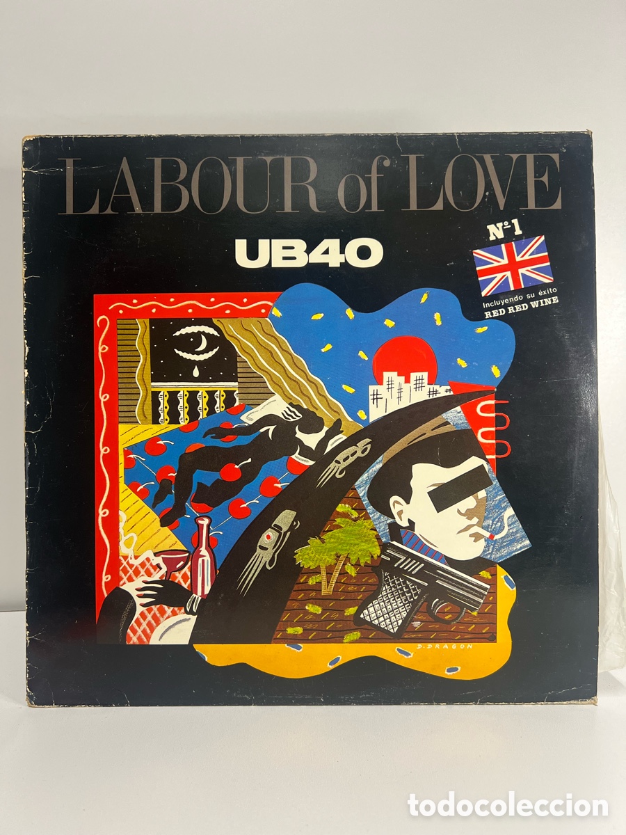 Discos de vinilo: UB 40 (LP) LABOUR OF LOVE A&Ntilde;O &ndash; 1983