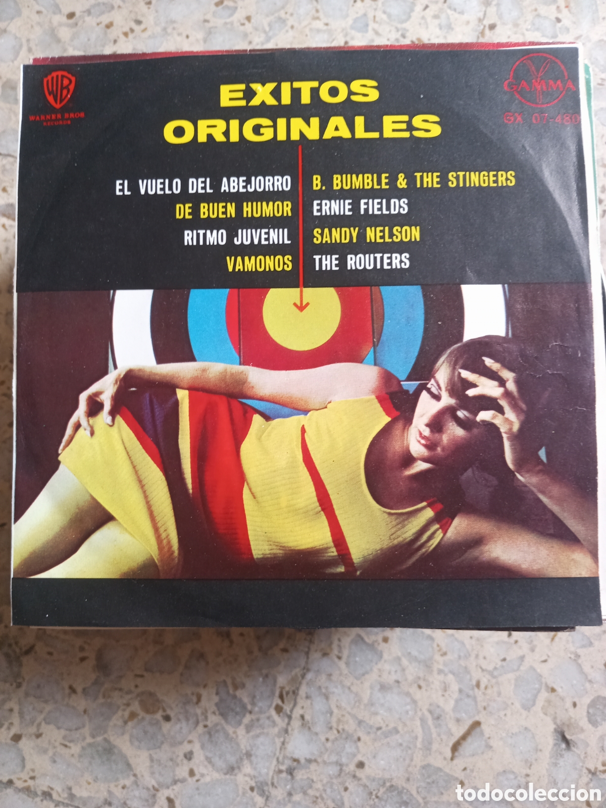 Discos de vinilo: EP EXITOS ORIGINALES EL VUELO DEL ABEJORRO EDICION MEXICO