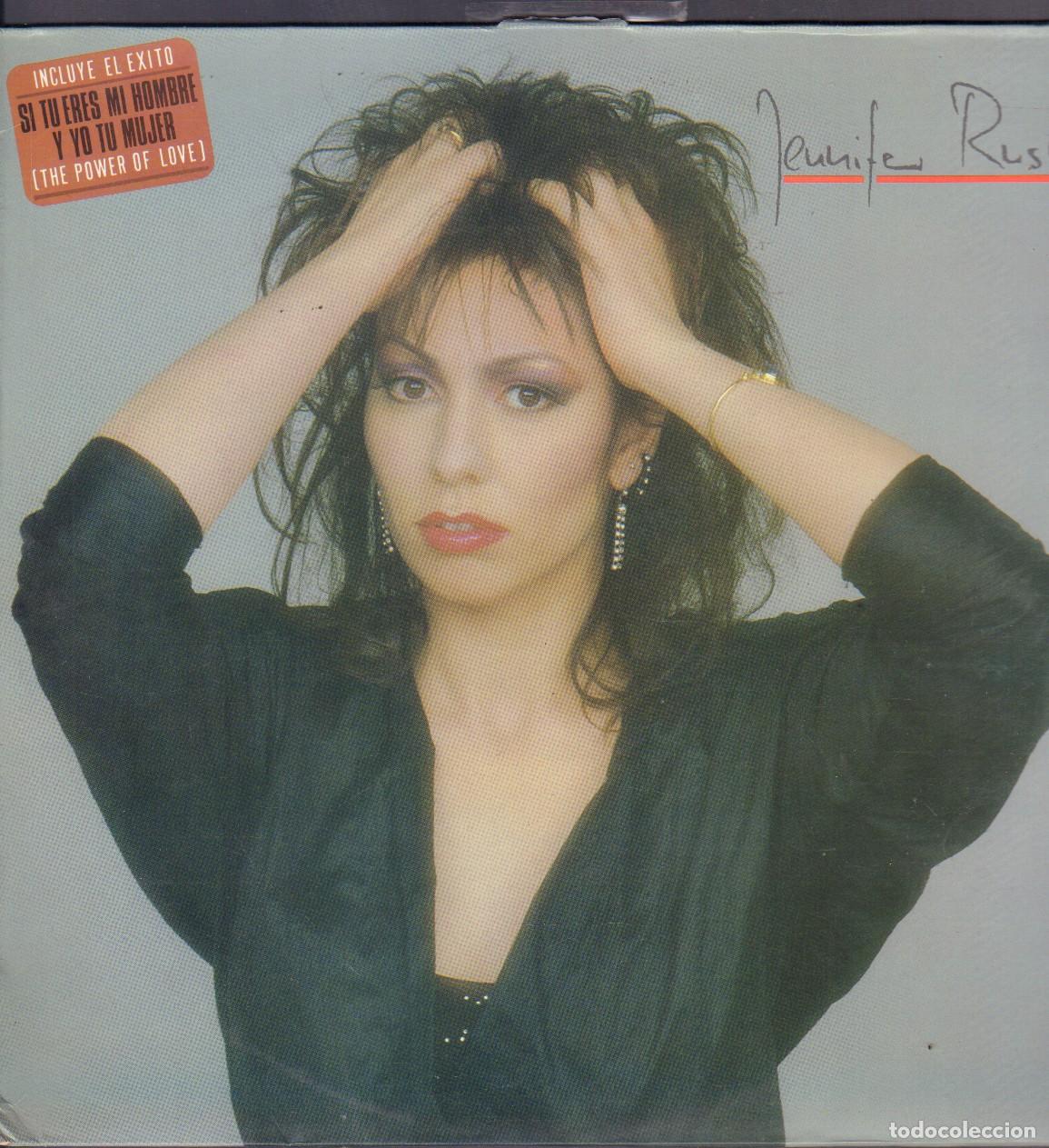 Discos de vinilo: JENNIFER RUSH - INCLUYE EL EXITO: SI TU ERES MI HOMBRE Y YO TU MUJER / LP CBS 1983 RF-26123