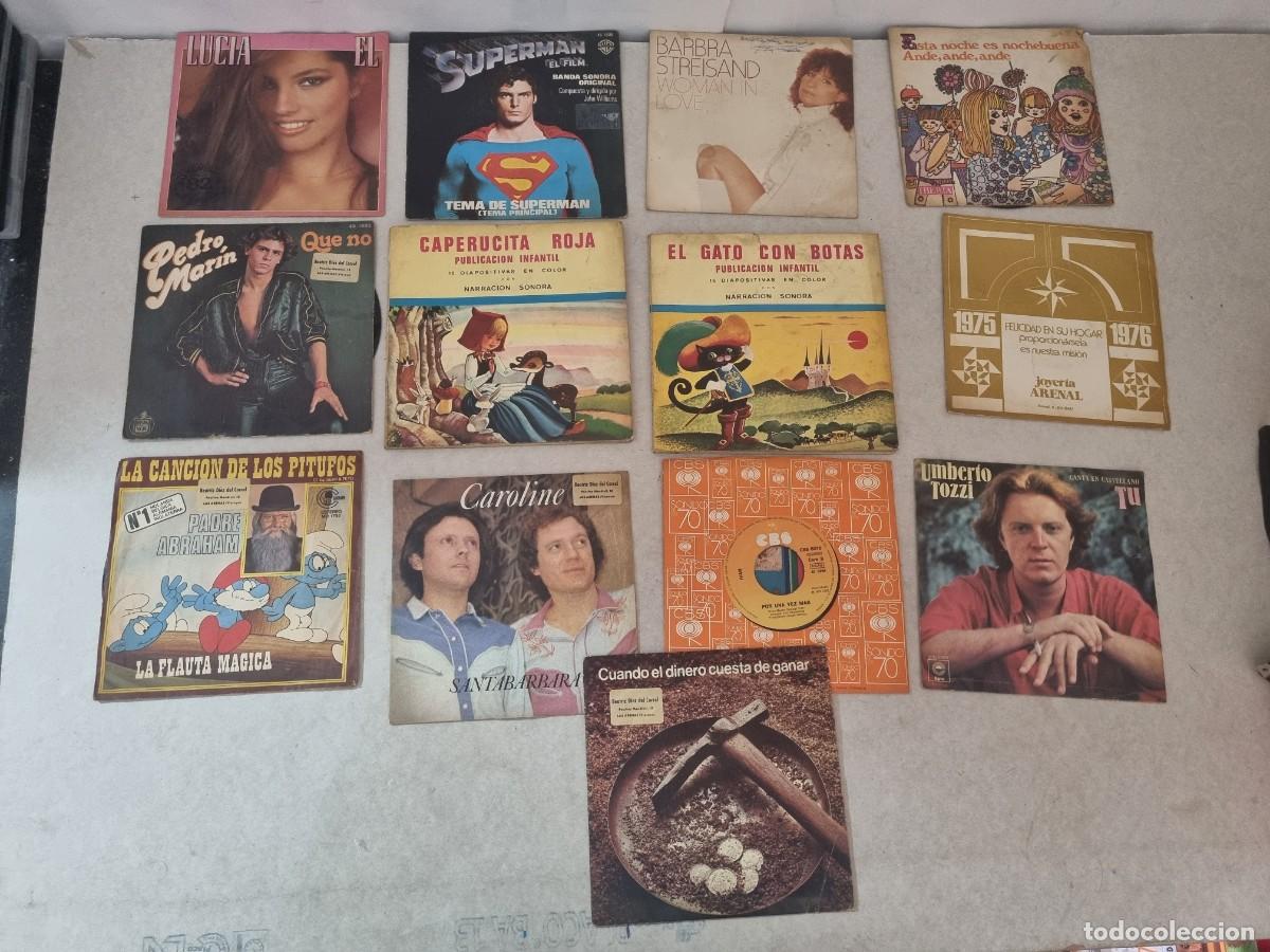 Discos de vinilo: Lote de 13 singles variados