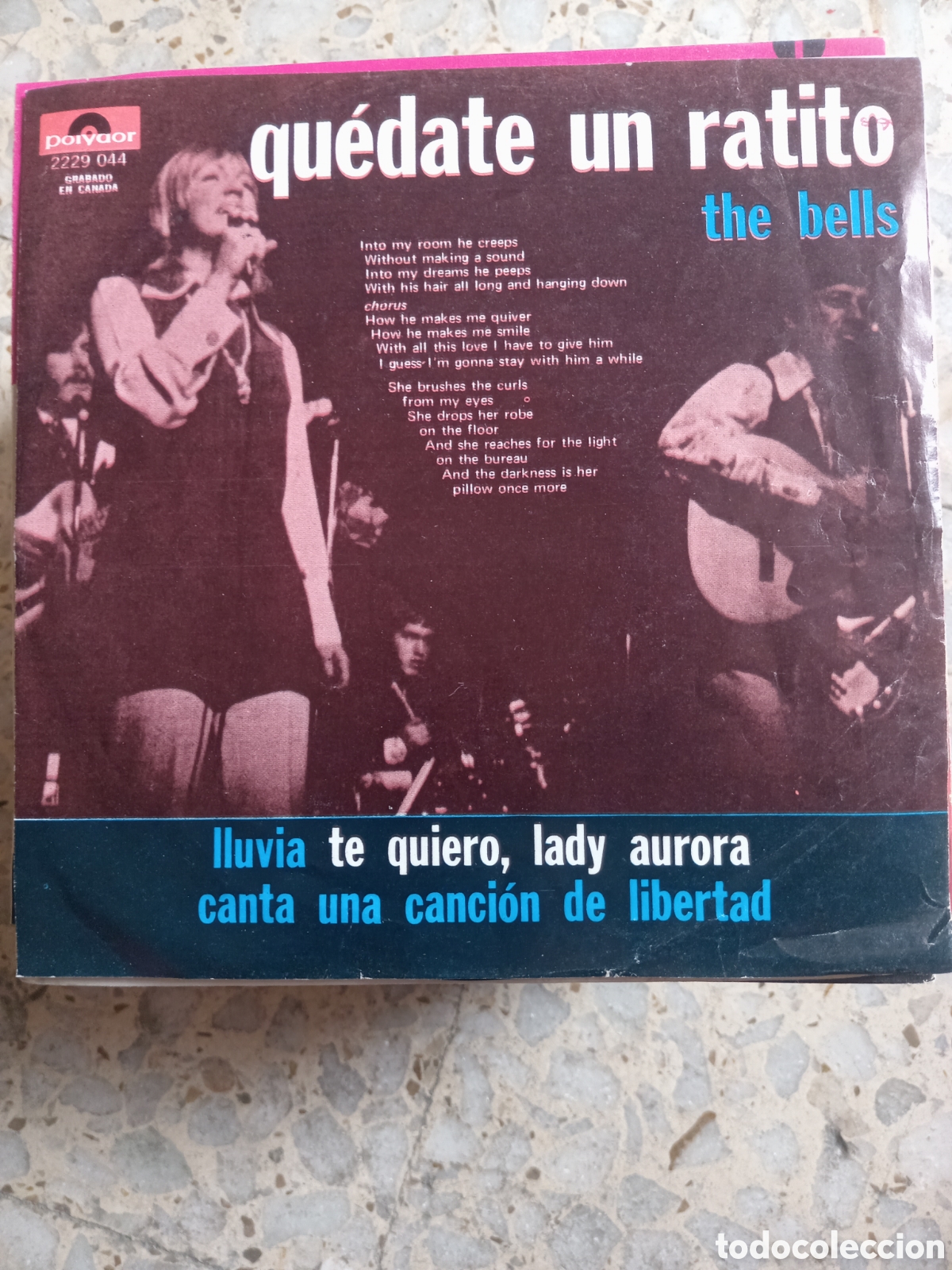 Discos de vinilo: EP THE BELLS QUEDATE UN RATITO MEXICO 1971