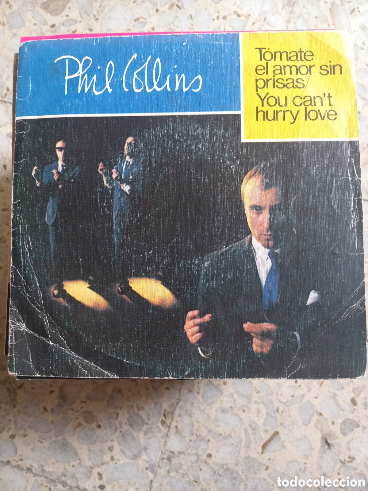 Discos de vinilo: SGL PHIL COLLINS TOMATE EL AMOR SIN PRISAS 1982