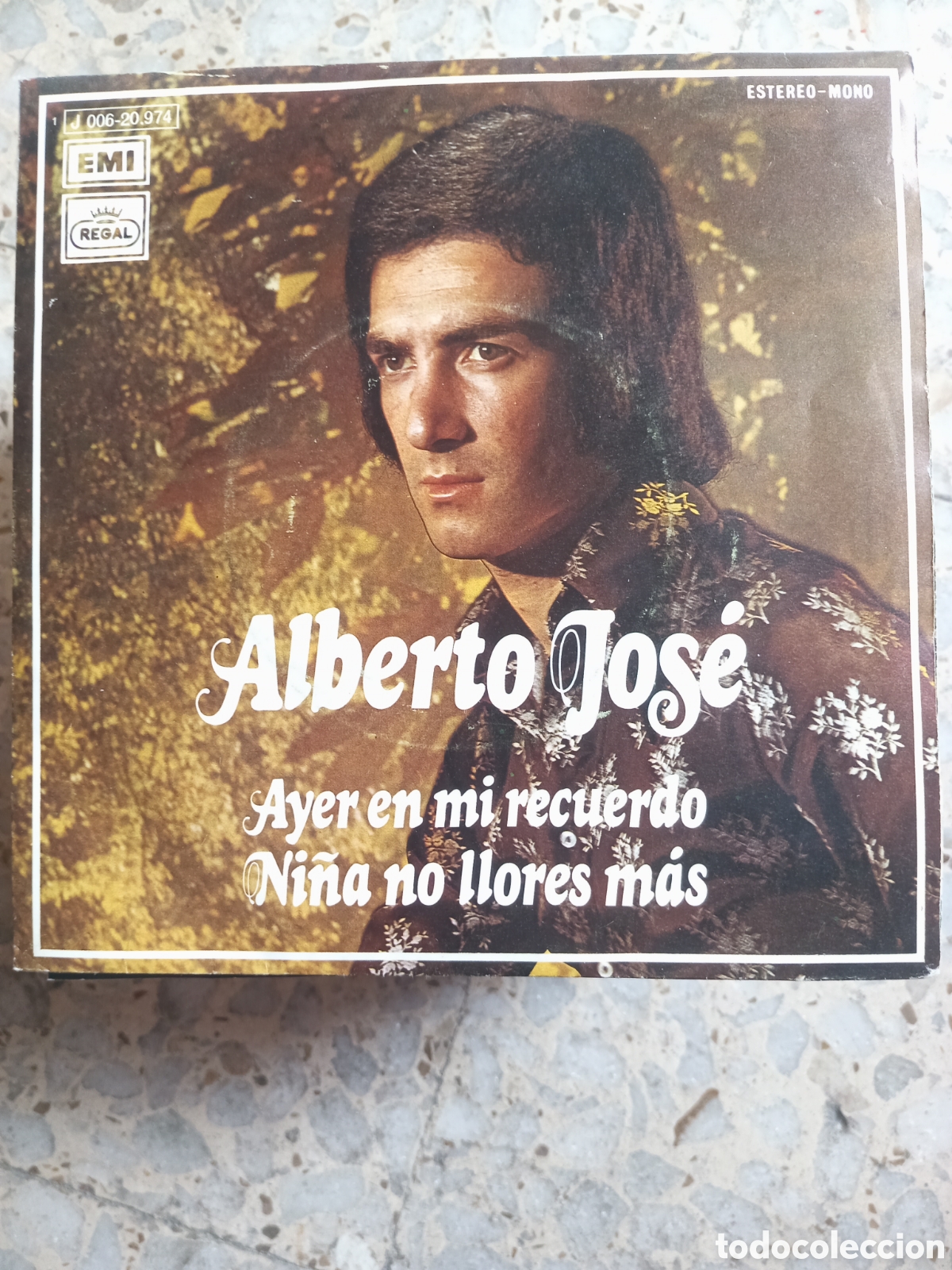 Discos de vinilo: SGL ALBERTO JOSE AYER EN MI RECUERDO 1973