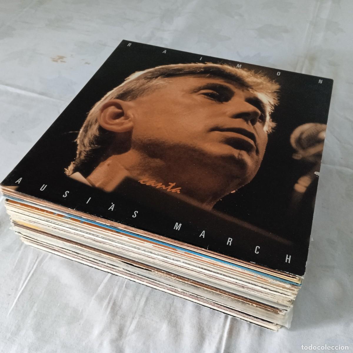 Discos de vinilo: Lote de 30 Lps discos de vinilo de Cantautores. Raimon, Pi de la Serra, Serrat, LLach, Bonet,E Serna