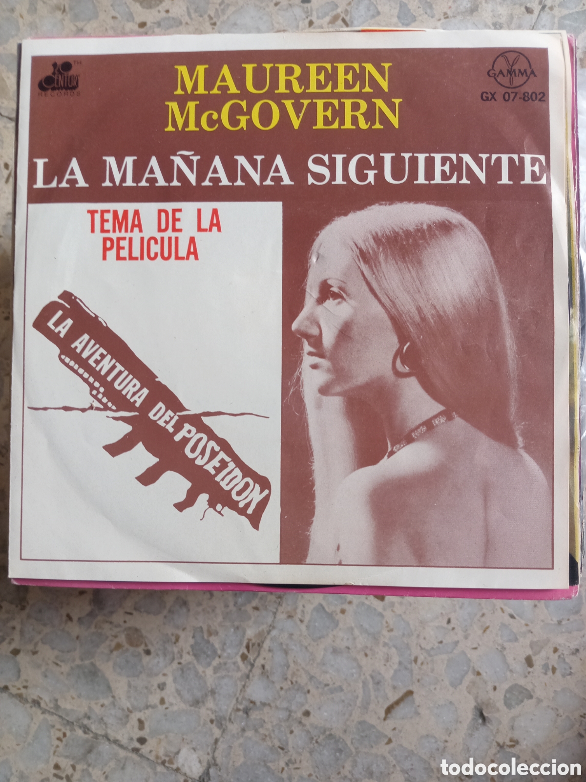 Discos de vinilo: EP MAUREEN MCGOVERN LA AVENTURA DE POSEIDON LA MA&Ntilde;ANA SIGUIENTE 1973