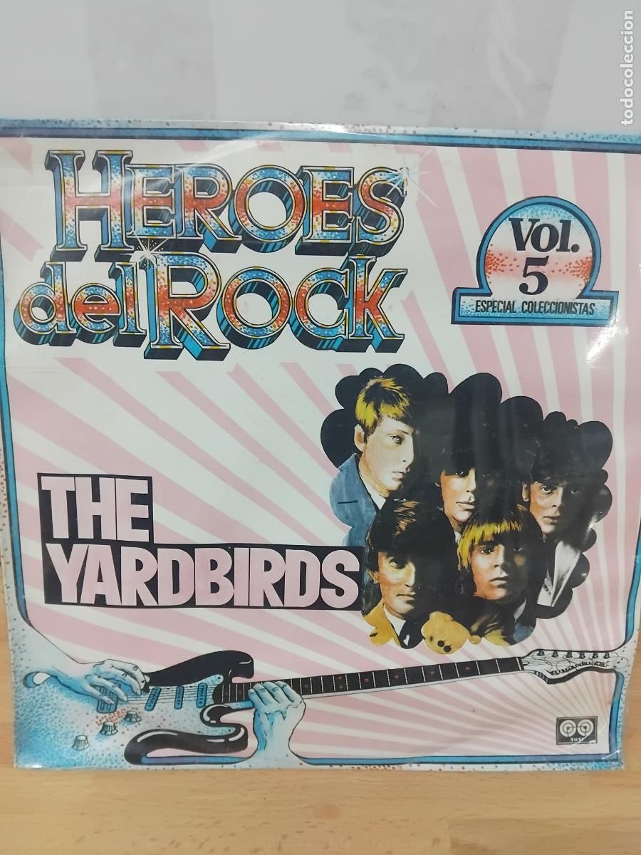 Discos de vinilo: THE YARDBIRDS. HEROES DEL ROCK VOL. 5 ESPECIAL COLECCIONISTAS. PRECINTADO
