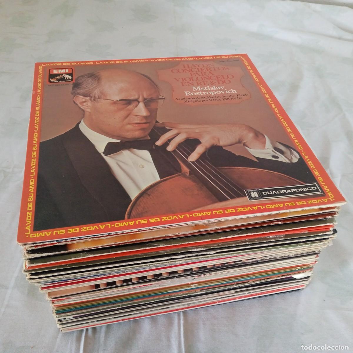 Dischi in vinile: Lote de 60 LPs Discos de vinilo. M&uacute;sica cl&aacute;sica.