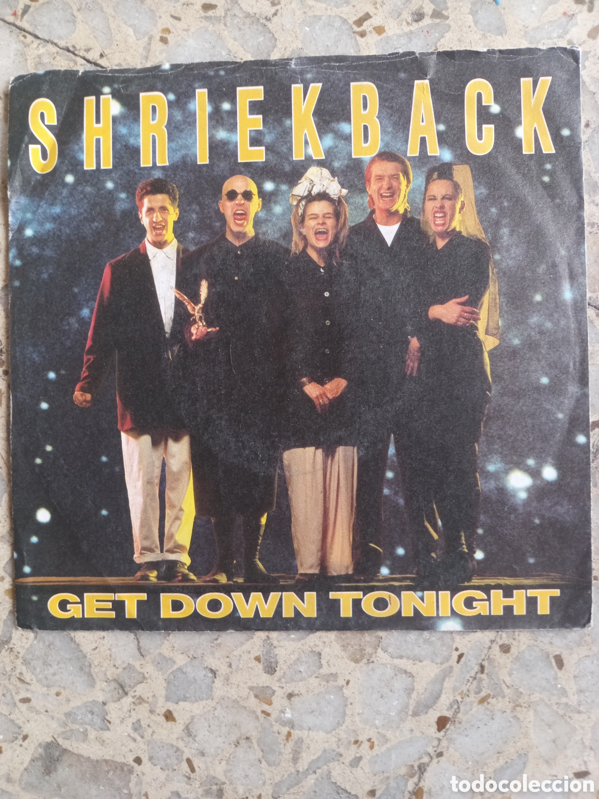 Discos de vinilo: SGL SHRIEKBACK GET DOWN TONIGHT 1988 UK