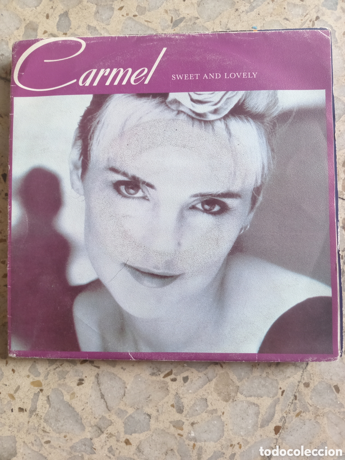 Discos de vinilo: SGL CARMEL SWEET AND LOVELY 1987 PROMO