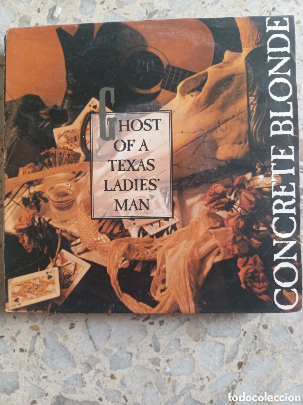 Disques de vinyle: SGL CONCRETE BLONDE GHOST OF A TEXAS LADIE&acute;S MAN 1992