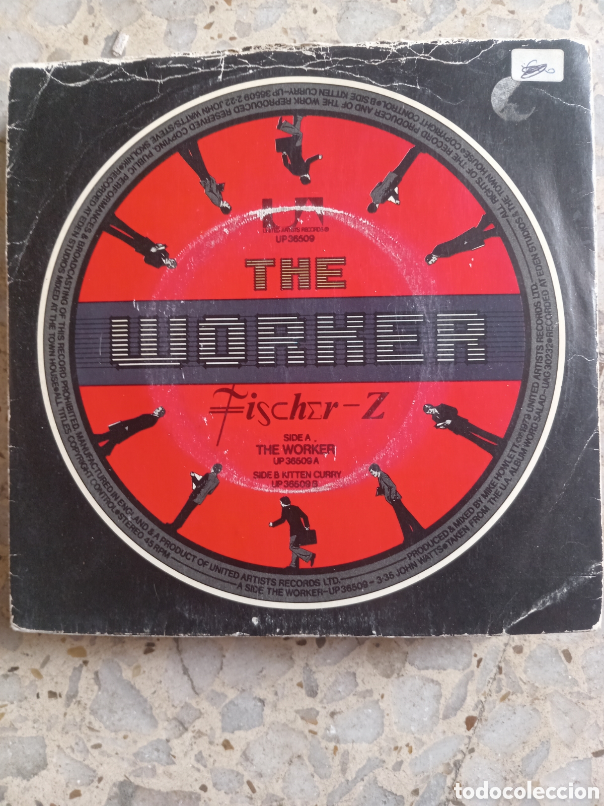 Discos de vinilo: SGL FISCHER Z THE WORKER 1979 UK