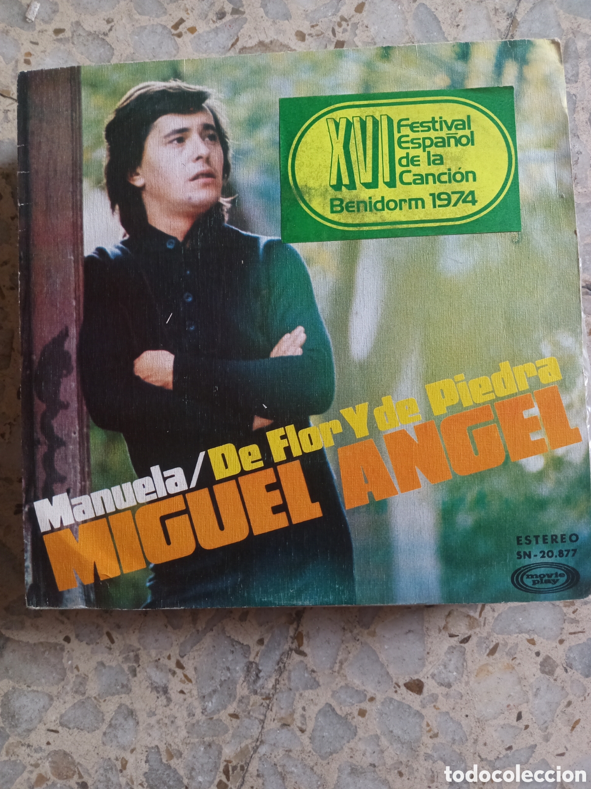 Discos de vinilo: SGL MIGUEL ANGEL MANUELA 1974
