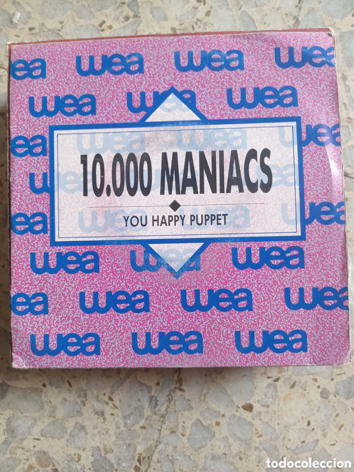 Vinyl records: SGL 10.000 MANIACS YOU HAPPY PUPPET 1989 PROMO