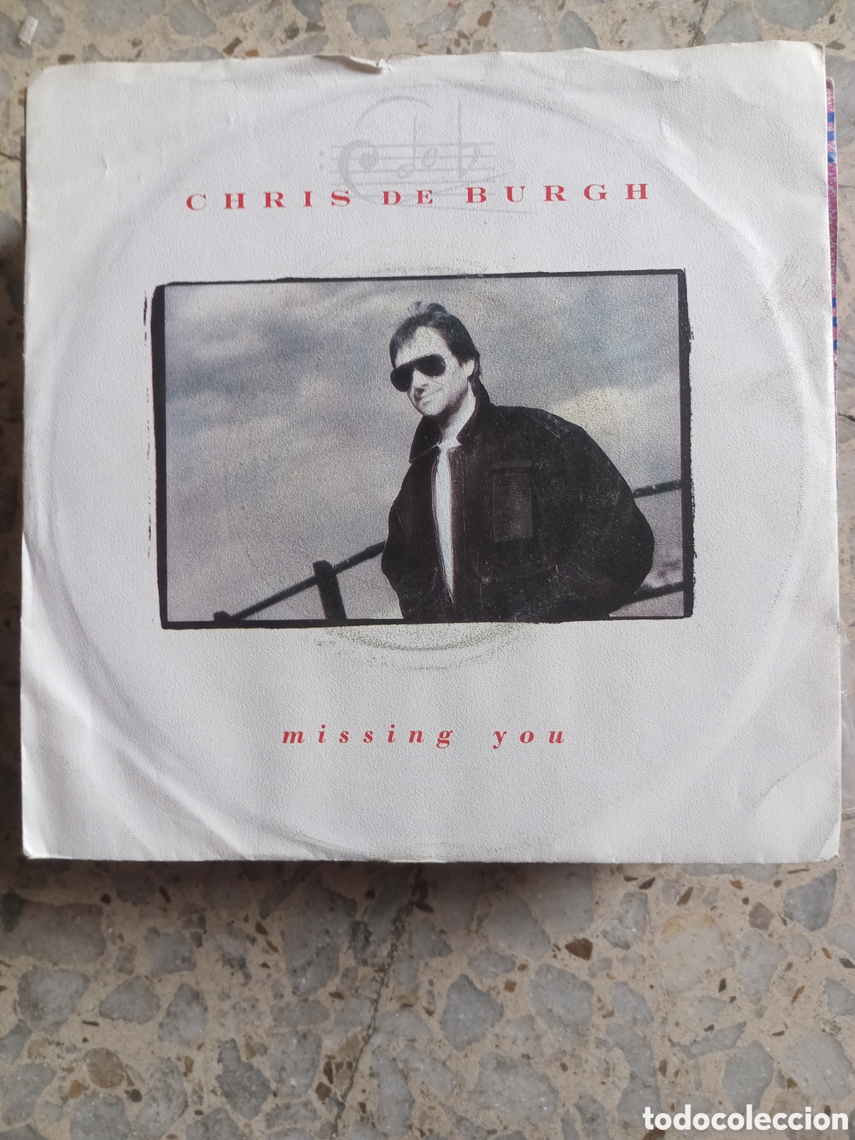 Vinyl records: SGL CHRIS DE BURG MISSING YOU 1988 UK