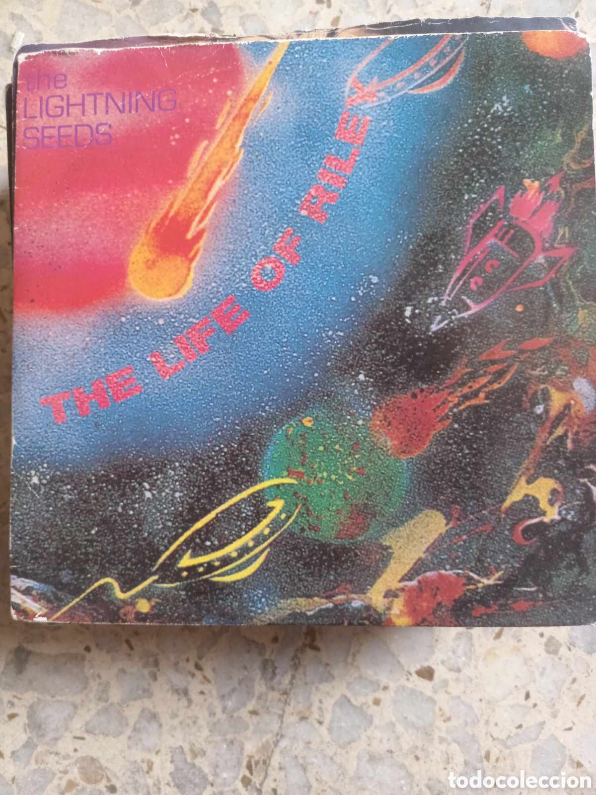 Discos de vinilo: SGL THE LIGHTNING SEEDS THE LIFE OF RILEY 1992 UK