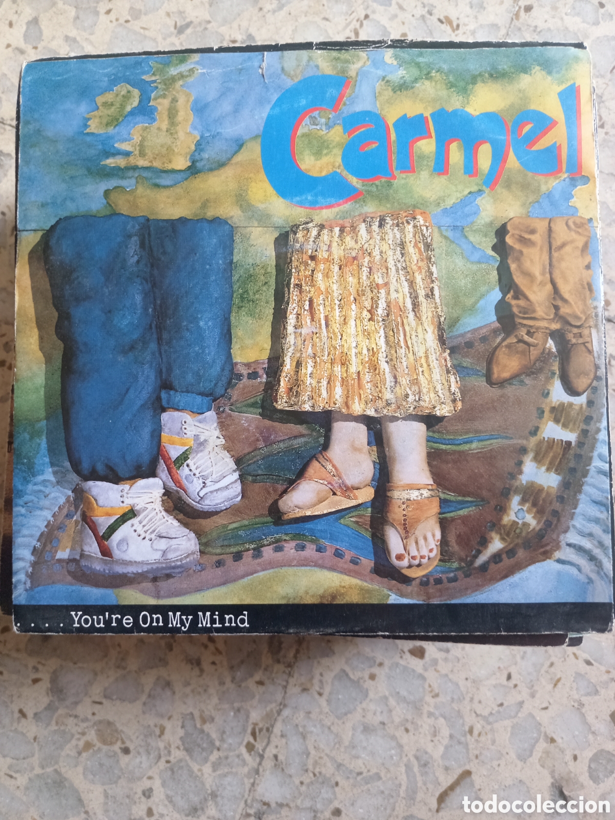 Discos de vinilo: SGL CARMEL YOU&acute;RE ON MY MIND 1992