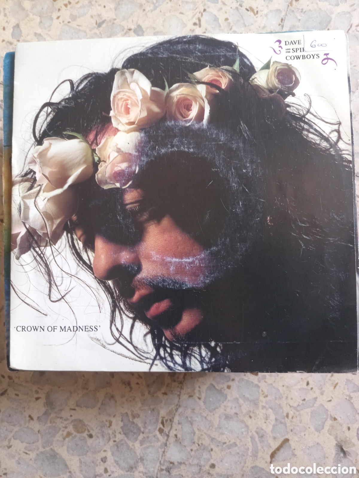 Discos de vinilo: SGL DAVE STEWART AND THE SPIRITUAL COWBOYS CROWN OF MADNESS 1991