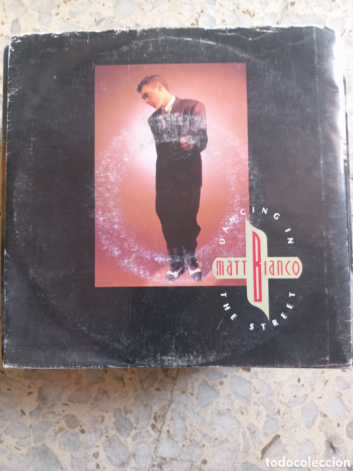 Discos de vinilo: SGL MATT BIANCO DANCING IN THE STREET 1986