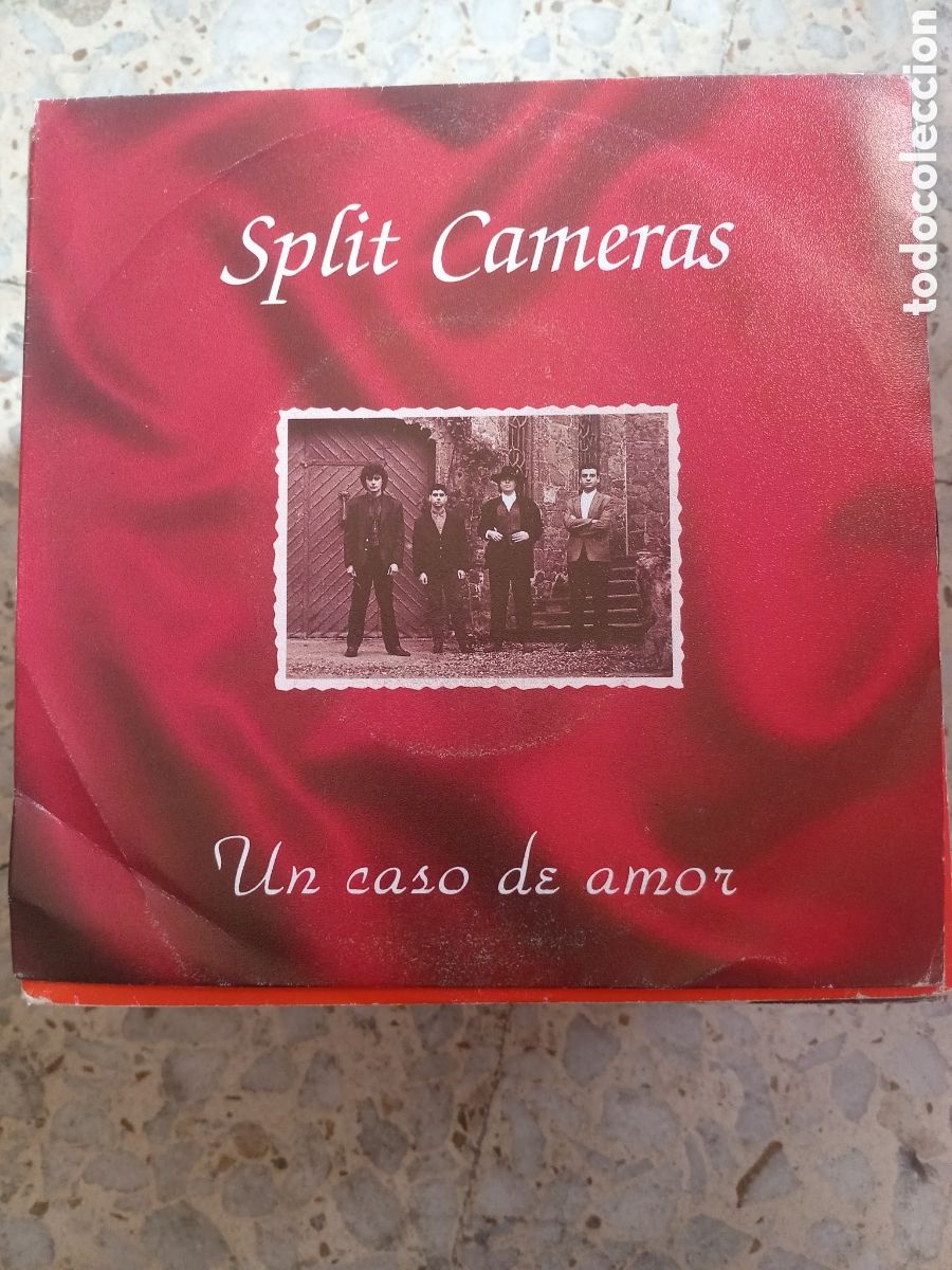Discos de vinilo: SGL SPLIT CAMERAS UN CASO DE AMOR 1990 PROMO