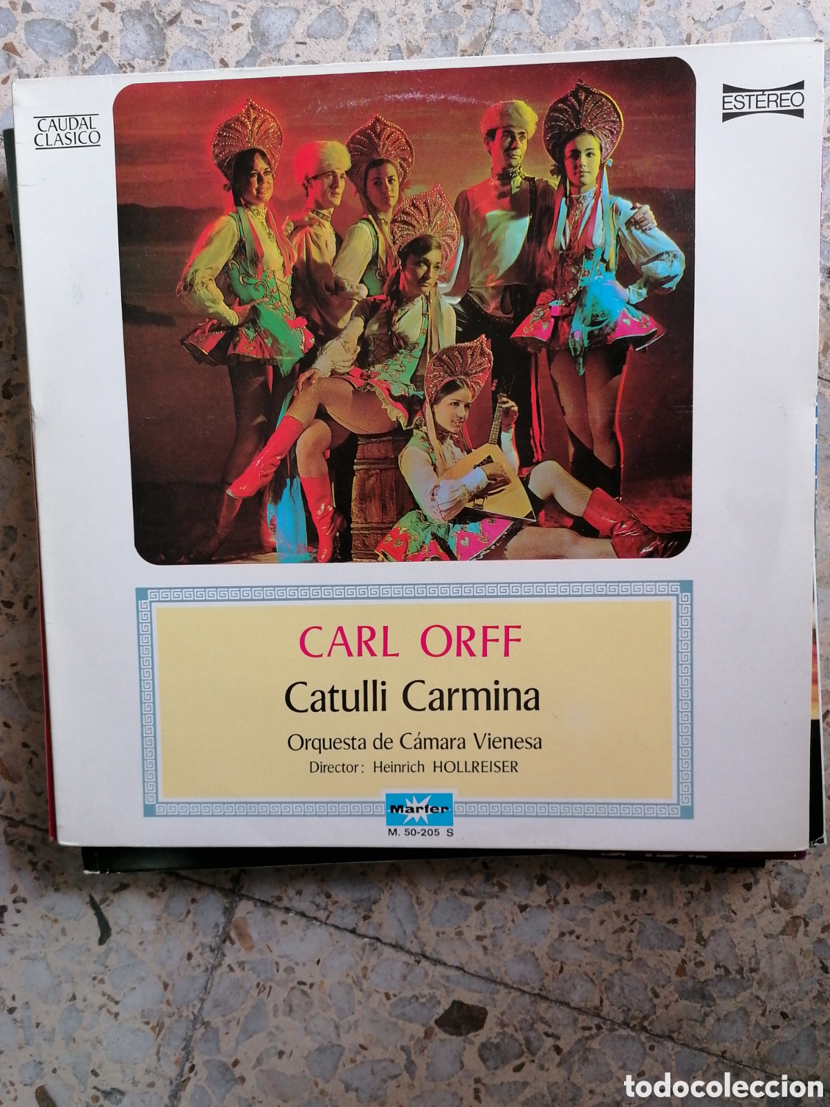 Disques de vinyle: LP CARL ORFF CATULLI CARMINA 1976