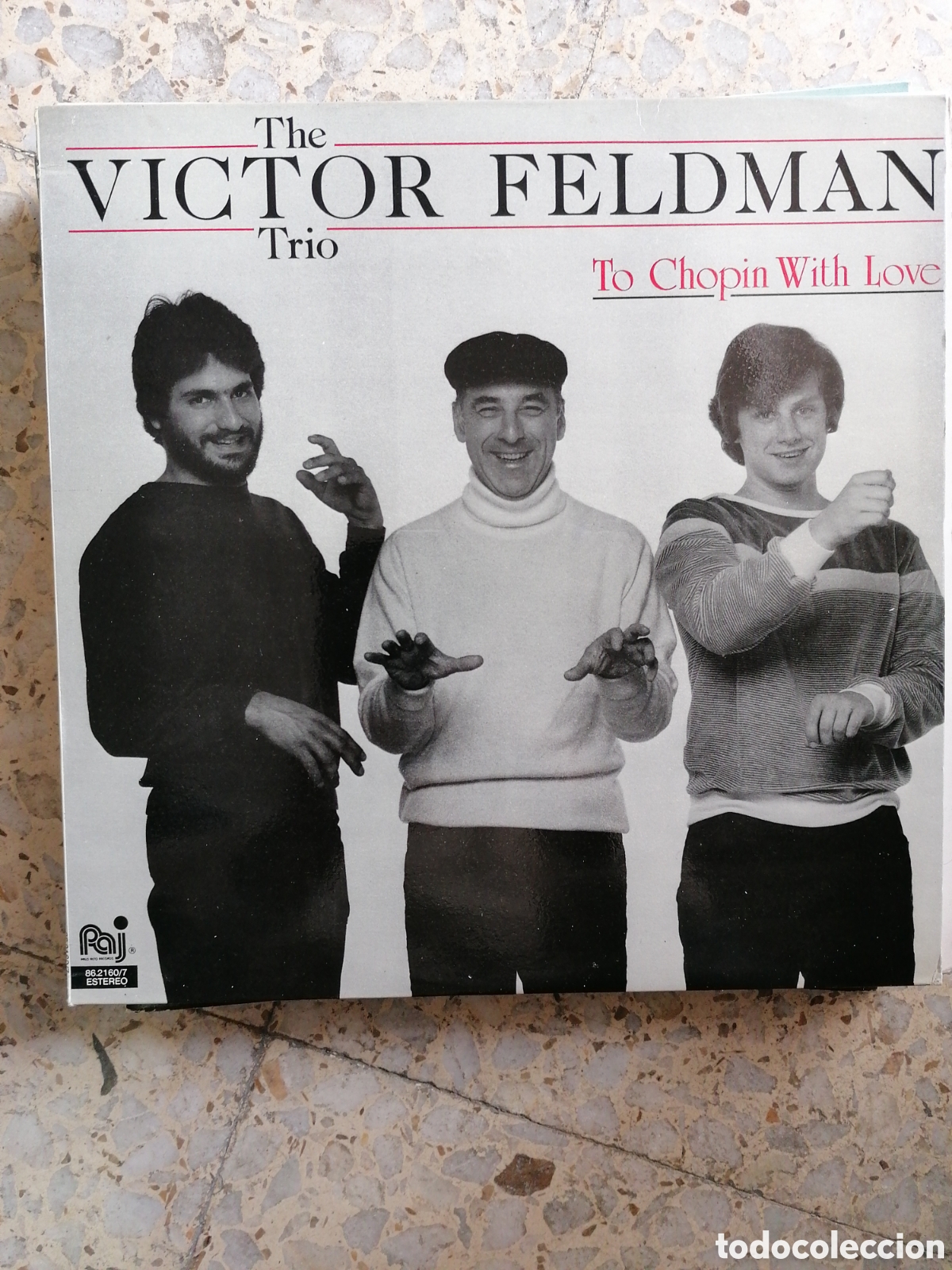 Discos de vinilo: LP THE VICTOR FELDMAN TRIO TO CHOPIN WITH LOVE 1983
