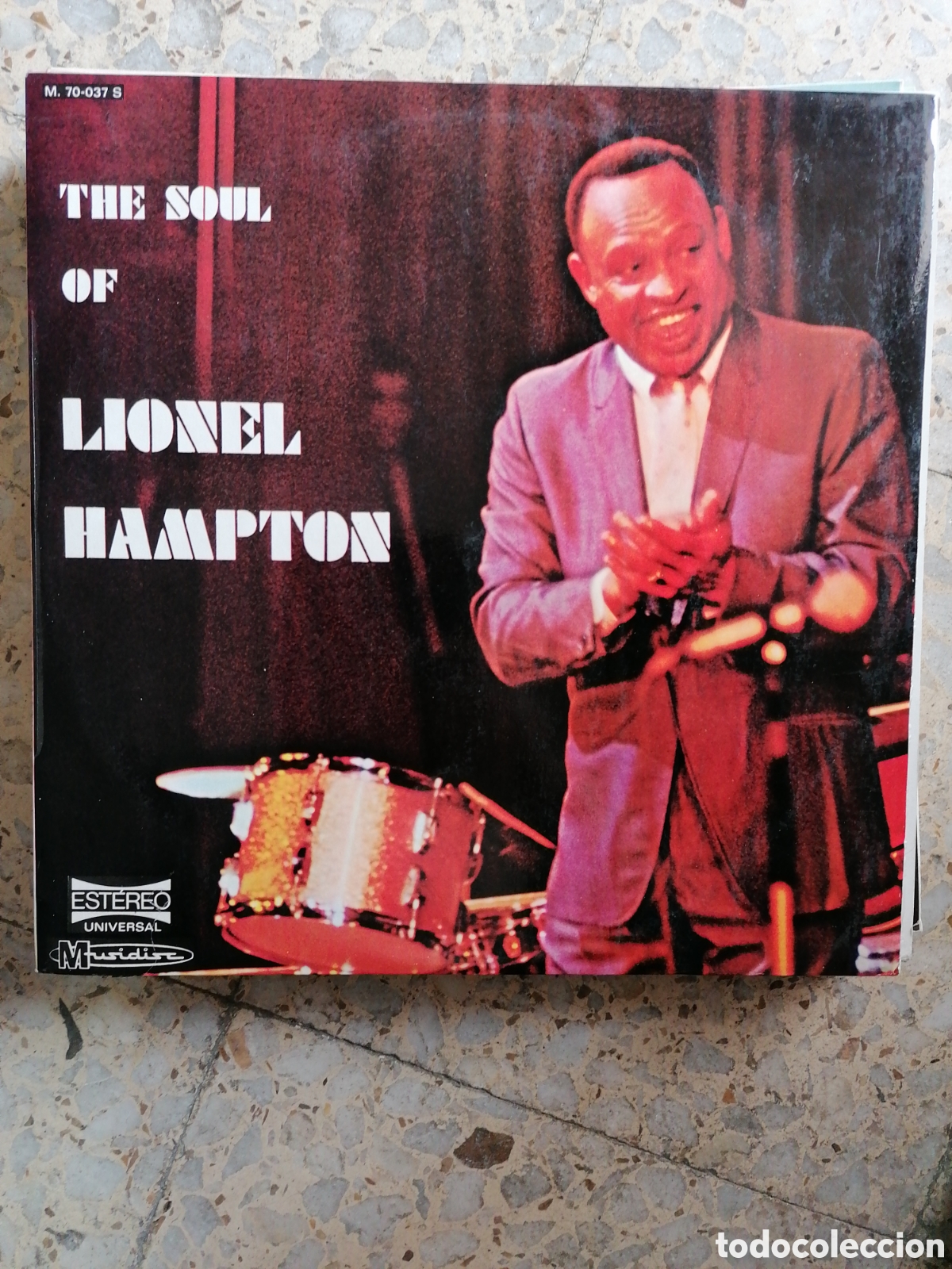 Discos de vinilo: LP THE SOUL OF LIONEL HAMPTON 1971